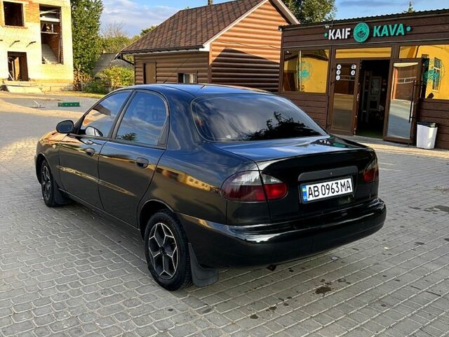 Черный Дэу Ланос, объемом двигателя 1.4 л и пробегом 0 тыс. км за 2300 $, фото 6 на Automoto.ua