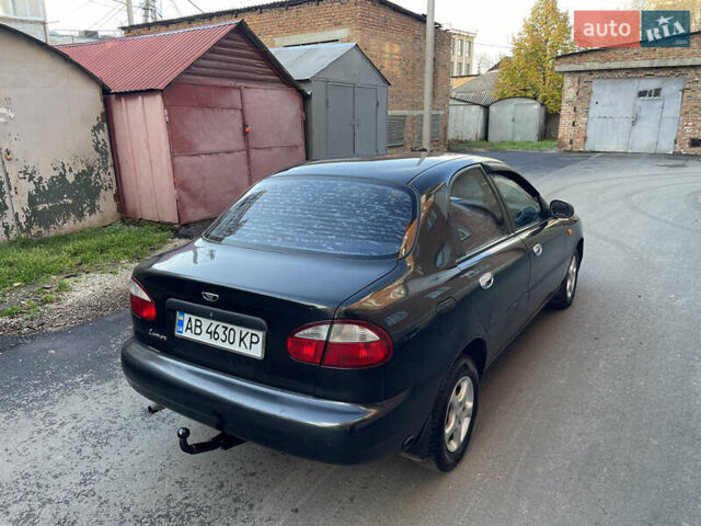 Черный Дэу Ланос, объемом двигателя 1.4 л и пробегом 233 тыс. км за 2500 $, фото 12 на Automoto.ua
