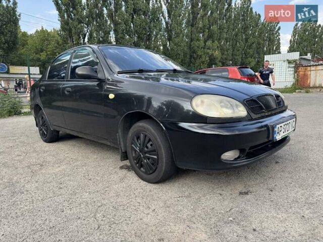 Черный Дэу Ланос, объемом двигателя 1.5 л и пробегом 274 тыс. км за 2250 $, фото 5 на Automoto.ua