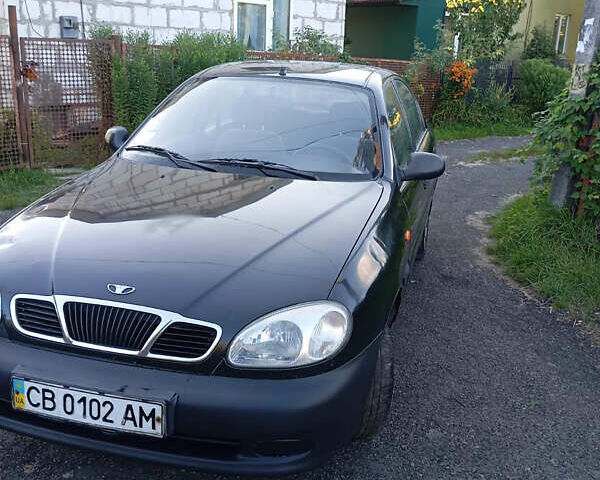 Дэу Ланос 2008 в Чернигове на Automoto.ua Черный Дэу Ланос, объемом двигателя 1.5 л и пробегом 152 тыс. км за 1999 $, фото 1 на Automoto.ua