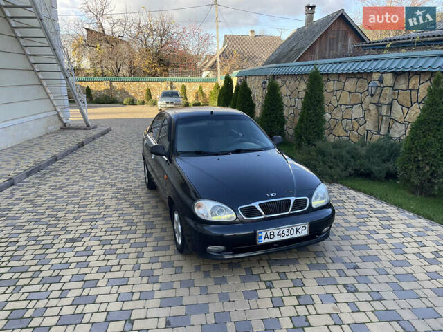 Черный Дэу Ланос, объемом двигателя 1.4 л и пробегом 233 тыс. км за 2500 $, фото 15 на Automoto.ua