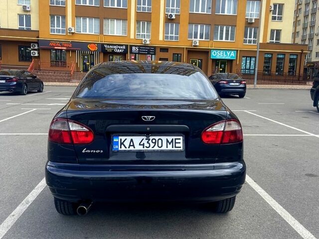 Черный Дэу Ланос, объемом двигателя 1.5 л и пробегом 171 тыс. км за 3150 $, фото 8 на Automoto.ua