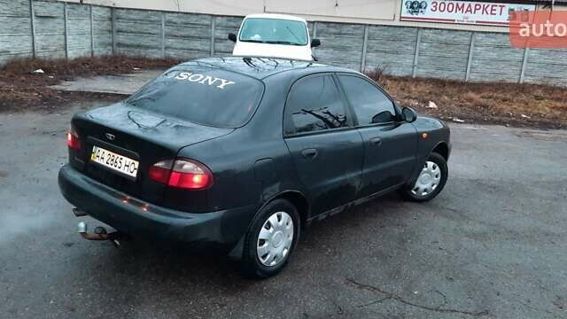 Чорний Деу Ланос, об'ємом двигуна 1.5 л та пробігом 450 тис. км за 1750 $, фото 7 на Automoto.ua