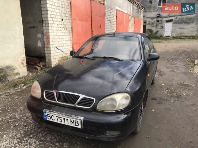Черный Дэу Ланос, объемом двигателя 1.5 л и пробегом 150 тыс. км за 950 $, фото 9 на Automoto.ua