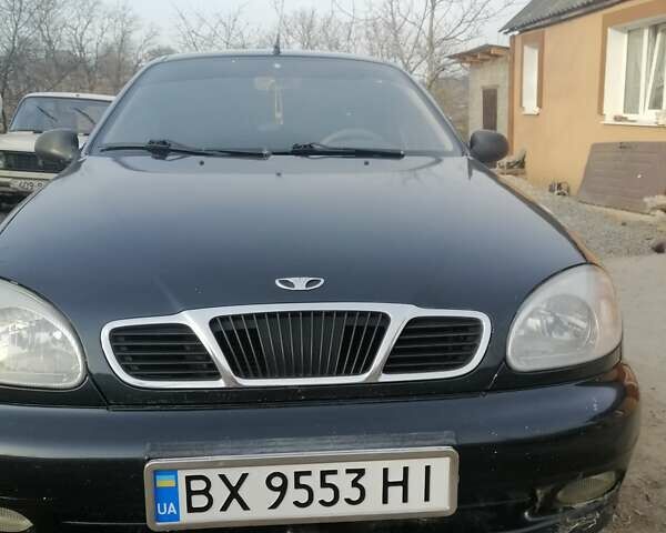 Черный Дэу Ланос, объемом двигателя 1.5 л и пробегом 230 тыс. км за 2500 $, фото 5 на Automoto.ua