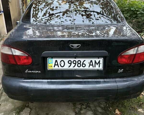 Дэу Ланос 2008 в Ужгороде на Automoto.ua Черный Дэу Ланос, объемом двигателя 0 л и пробегом 130 тыс. км за 600 $, фото 3 на Automoto.ua