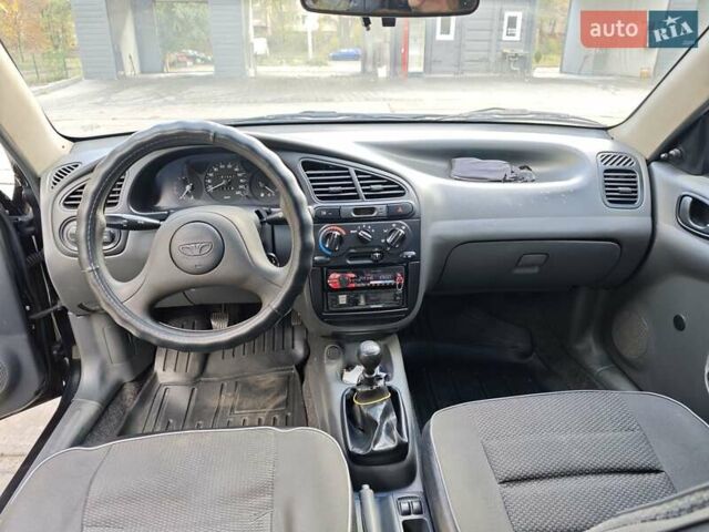 Деу Ланос 2008 у Запоріжжя на Automoto.ua Чорний Деу Ланос, об'ємом двигуна 1.5 л та пробігом 187 тис. км за 2350 $, фото 14 на Automoto.ua