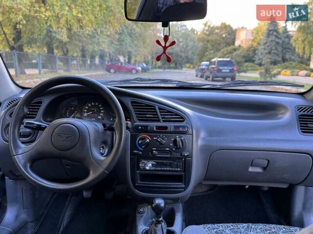 Черный Дэу Ланос, объемом двигателя 1.5 л и пробегом 164 тыс. км за 3000 $, фото 12 на Automoto.ua
