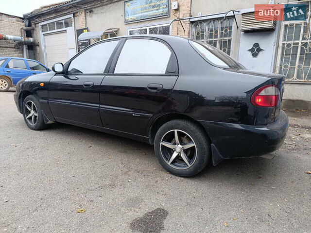 Дэу Ланос 2008 в Запорожье на Automoto.ua Черный Дэу Ланос, объемом двигателя 1.5 л и пробегом 159 тыс. км за 3399 $, фото 1 на Automoto.ua