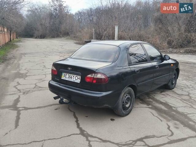Черный Дэу Ланос, объемом двигателя 1.5 л и пробегом 216 тыс. км за 2699 $, фото 2 на Automoto.ua