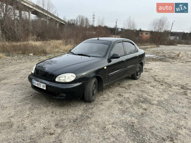 Черный Дэу Ланос, объемом двигателя 1.5 л и пробегом 219 тыс. км за 2300 $, фото 6 на Automoto.ua