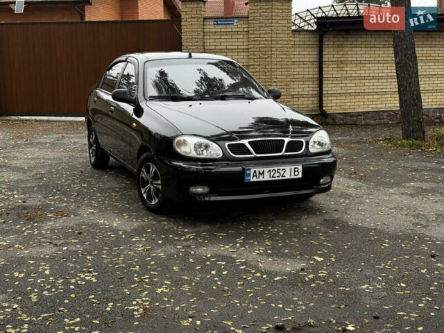 Чорний Деу Ланос, об'ємом двигуна 1.5 л та пробігом 220 тис. км за 2199 $, фото 2 на Automoto.ua