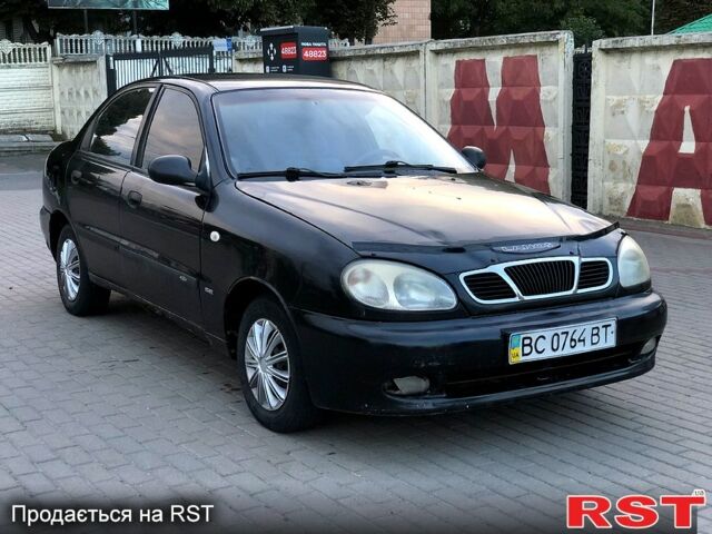 Черный Дэу Ланос, объемом двигателя 1.5 л и пробегом 0 тыс. км за 1500 $, фото 1 на Automoto.ua