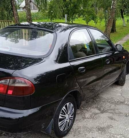 Черный Дэу Ланос, объемом двигателя 1.5 л и пробегом 163 тыс. км за 1600 $, фото 8 на Automoto.ua