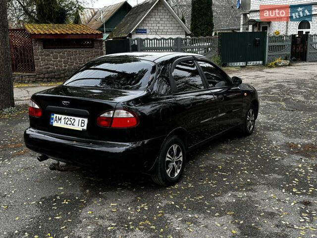 Чорний Деу Ланос, об'ємом двигуна 1.5 л та пробігом 220 тис. км за 2199 $, фото 4 на Automoto.ua