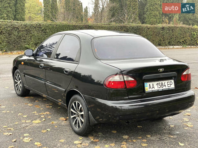 Черный Дэу Ланос, объемом двигателя 1.5 л и пробегом 156 тыс. км за 2750 $, фото 4 на Automoto.ua