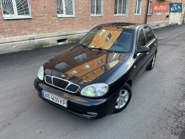 Черный Дэу Ланос, объемом двигателя 1.4 л и пробегом 233 тыс. км за 2500 $, фото 2 на Automoto.ua