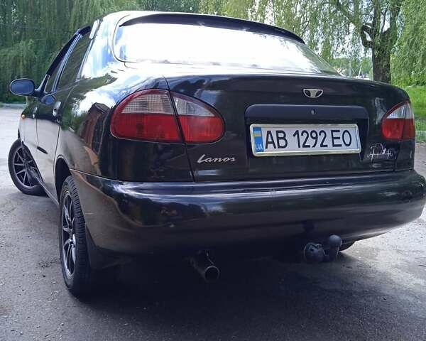 Черный Дэу Ланос, объемом двигателя 1.5 л и пробегом 170 тыс. км за 2850 $, фото 6 на Automoto.ua