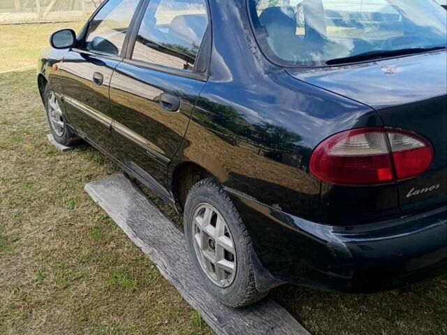 Черный Дэу Ланос, объемом двигателя 1.5 л и пробегом 171 тыс. км за 1600 $, фото 4 на Automoto.ua