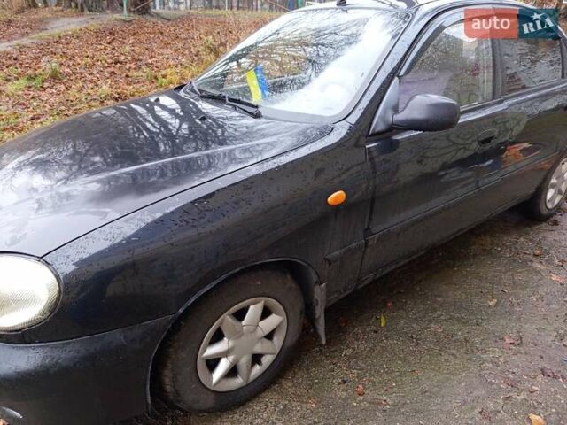 Черный Дэу Ланос, объемом двигателя 1.5 л и пробегом 180 тыс. км за 2300 $, фото 20 на Automoto.ua