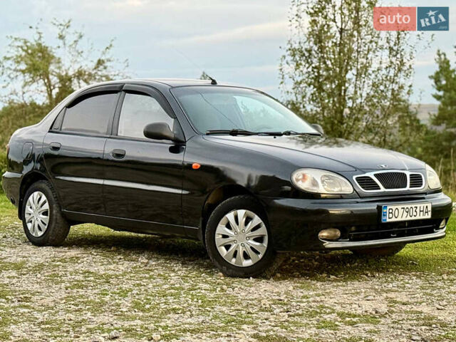 Черный Дэу Ланос, объемом двигателя 1.5 л и пробегом 230 тыс. км за 2600 $, фото 4 на Automoto.ua