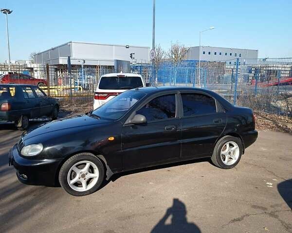 Черный Дэу Ланос, объемом двигателя 1.6 л и пробегом 145 тыс. км за 3200 $, фото 12 на Automoto.ua