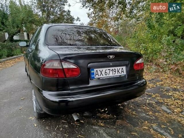 Чорний Деу Ланос, об'ємом двигуна 1.5 л та пробігом 351 тис. км за 2000 $, фото 3 на Automoto.ua