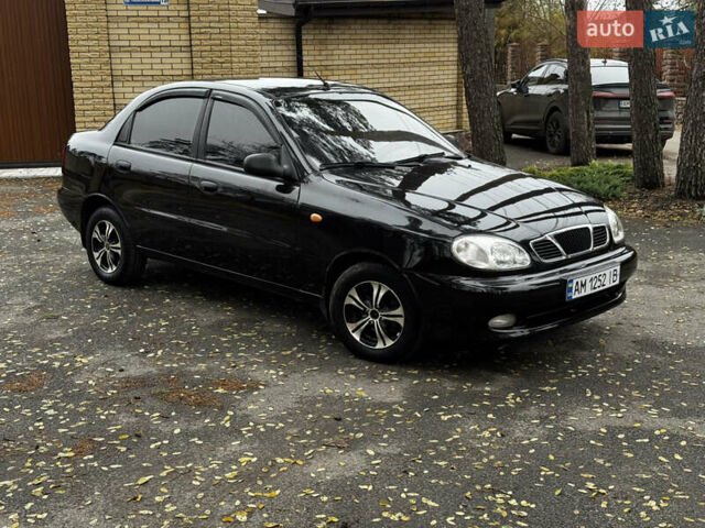 Чорний Деу Ланос, об'ємом двигуна 1.5 л та пробігом 220 тис. км за 2199 $, фото 3 на Automoto.ua