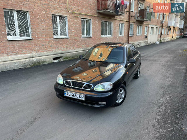 Черный Дэу Ланос, объемом двигателя 1.4 л и пробегом 233 тыс. км за 2500 $, фото 3 на Automoto.ua