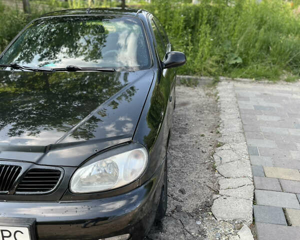 Черный Дэу Ланос, объемом двигателя 1.5 л и пробегом 300 тыс. км за 2400 $, фото 22 на Automoto.ua