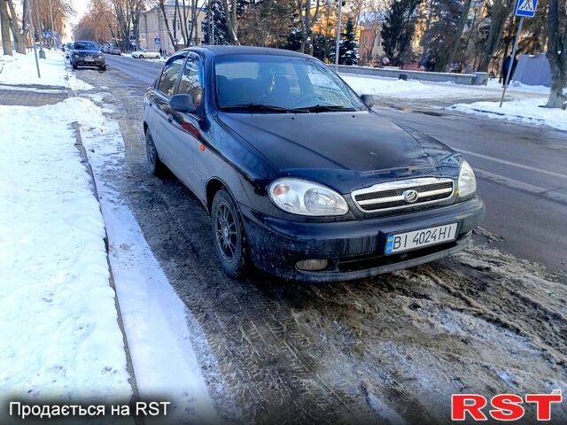 Черный Дэу Ланос, объемом двигателя 1.5 л и пробегом 190 тыс. км за 2550 $, фото 4 на Automoto.ua