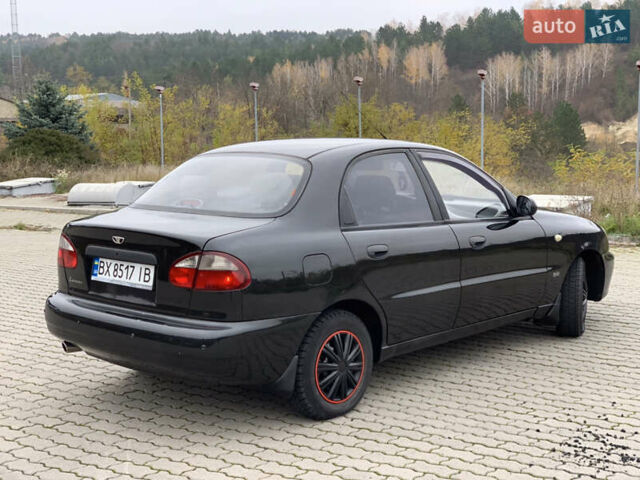 Чорний Деу Ланос, об'ємом двигуна 1.5 л та пробігом 180 тис. км за 2650 $, фото 1 на Automoto.ua