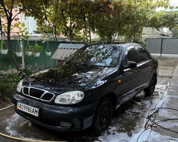 Дэу Ланос 2008 в Ужгороде на Automoto.ua Черный Дэу Ланос, объемом двигателя 0 л и пробегом 130 тыс. км за 600 $, фото 4 на Automoto.ua