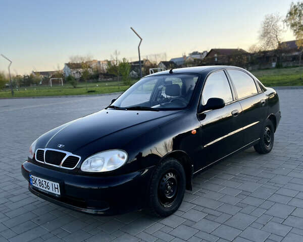 Черный Дэу Ланос, объемом двигателя 1.5 л и пробегом 162 тыс. км за 2200 $, фото 8 на Automoto.ua