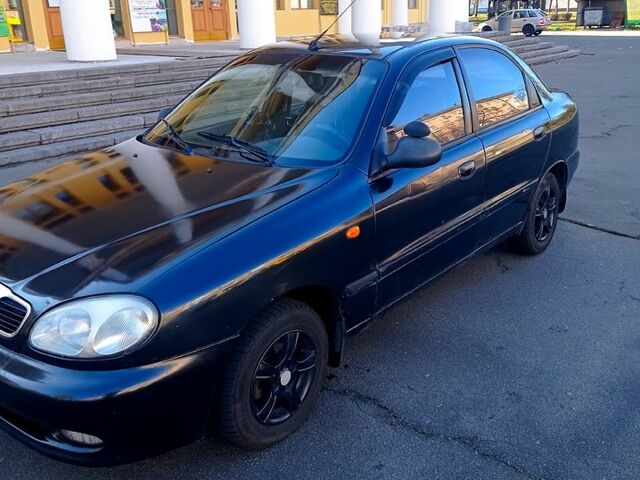 Черный Дэу Ланос, объемом двигателя 1.5 л и пробегом 365 тыс. км за 2000 $, фото 4 на Automoto.ua