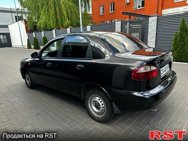 Черный Дэу Ланос, объемом двигателя 1.6 л и пробегом 120 тыс. км за 3000 $, фото 3 на Automoto.ua