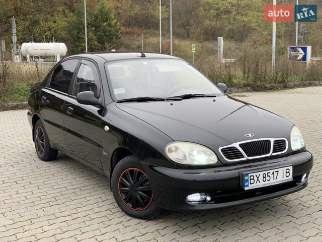 Чорний Деу Ланос, об'ємом двигуна 1.5 л та пробігом 180 тис. км за 2650 $, фото 3 на Automoto.ua