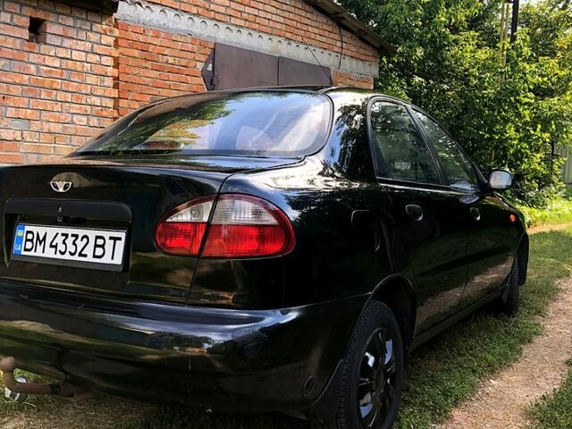 Чорний Деу Ланос, об'ємом двигуна 1.5 л та пробігом 162 тис. км за 2800 $, фото 1 на Automoto.ua