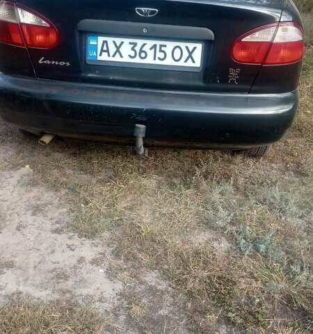 Черный Дэу Ланос, объемом двигателя 1.5 л и пробегом 164 тыс. км за 2800 $, фото 9 на Automoto.ua