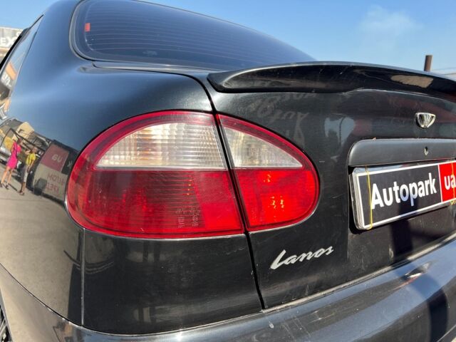 Черный Дэу Ланос, объемом двигателя 1.5 л и пробегом 209 тыс. км за 3490 $, фото 13 на Automoto.ua