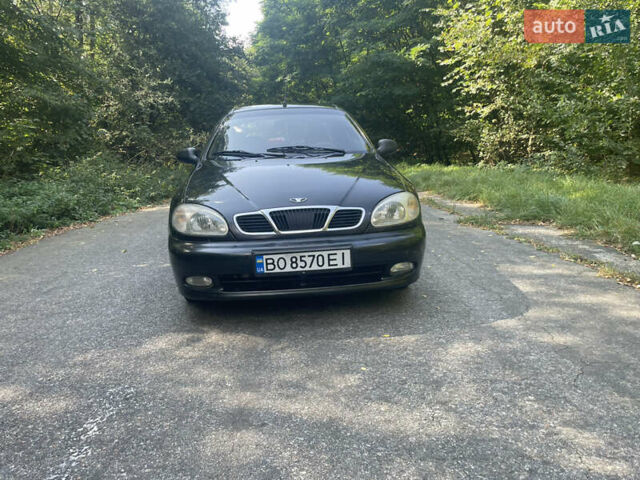 Чорний Деу Ланос, об'ємом двигуна 1.5 л та пробігом 157 тис. км за 2350 $, фото 4 на Automoto.ua