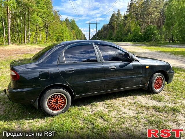 Деу Ланос 2008 у Вышгороде на Automoto.ua Чорний Деу Ланос, об'ємом двигуна 1.5 л та пробігом 210 тис. км за 1900 $, фото 5 на Automoto.ua