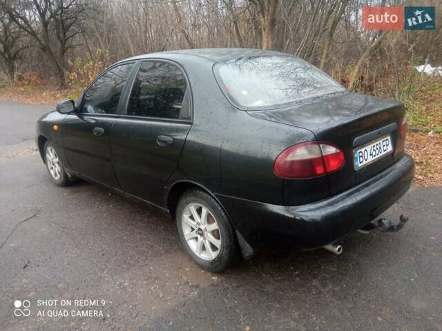 Чорний Деу Ланос, об'ємом двигуна 1.6 л та пробігом 230 тис. км за 1750 $, фото 5 на Automoto.ua