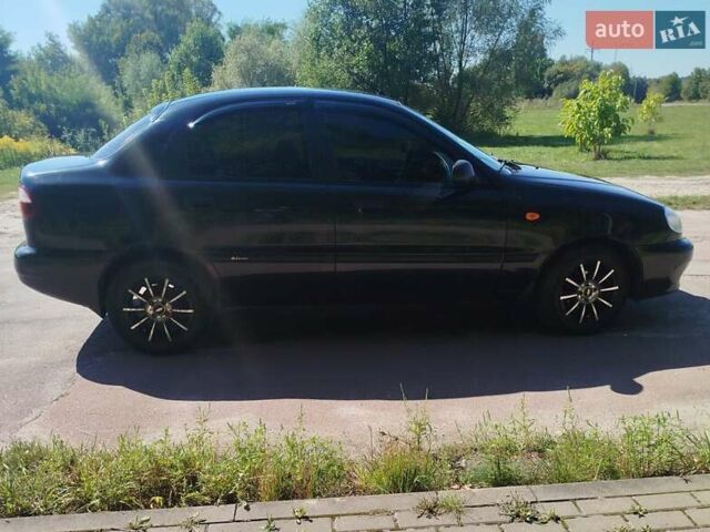 Черный Дэу Ланос, объемом двигателя 1.5 л и пробегом 157 тыс. км за 3200 $, фото 8 на Automoto.ua