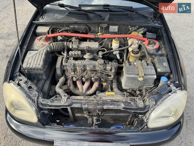 Черный Дэу Ланос, объемом двигателя 1.5 л и пробегом 274 тыс. км за 2250 $, фото 14 на Automoto.ua