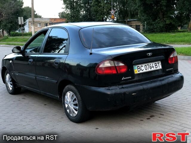 Черный Дэу Ланос, объемом двигателя 1.5 л и пробегом 0 тыс. км за 1500 $, фото 2 на Automoto.ua