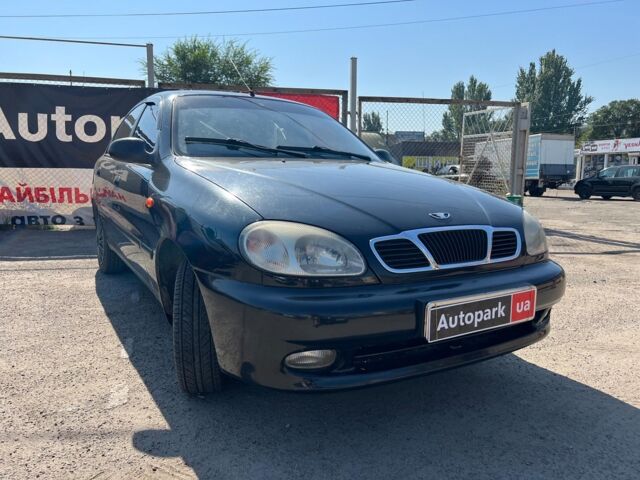 Черный Дэу Ланос, объемом двигателя 1.5 л и пробегом 209 тыс. км за 3490 $, фото 2 на Automoto.ua