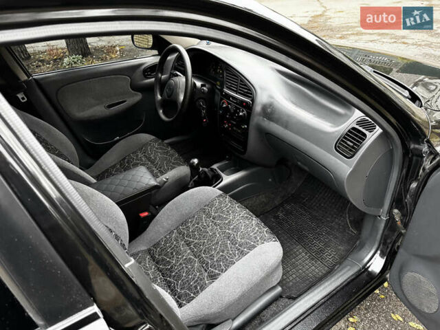 Чорний Деу Ланос, об'ємом двигуна 1.5 л та пробігом 220 тис. км за 2199 $, фото 11 на Automoto.ua