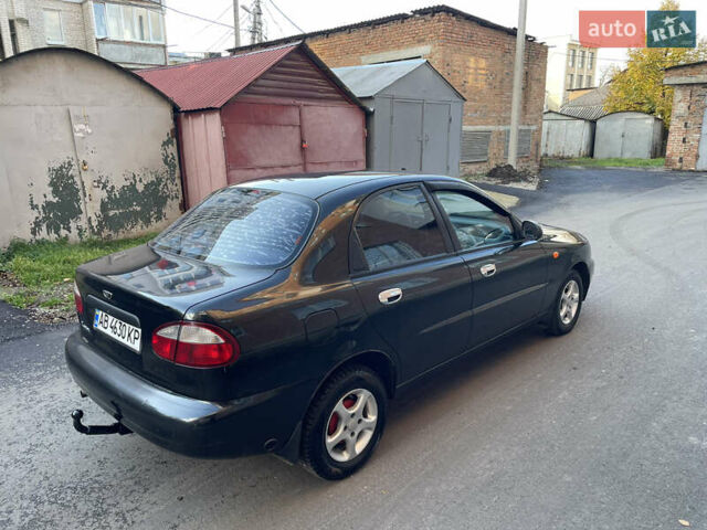 Черный Дэу Ланос, объемом двигателя 1.4 л и пробегом 233 тыс. км за 2500 $, фото 11 на Automoto.ua