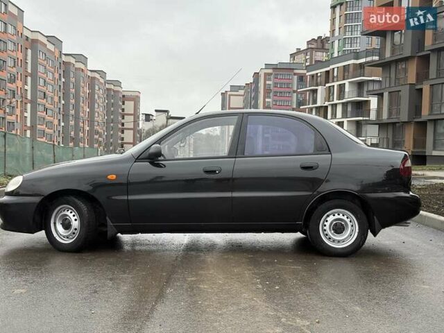 Черный Дэу Ланос, объемом двигателя 1.5 л и пробегом 128 тыс. км за 2999 $, фото 3 на Automoto.ua